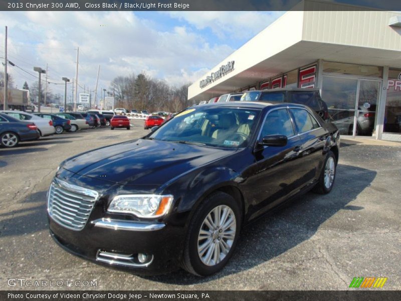 Gloss Black / Black/Light Frost Beige 2013 Chrysler 300 AWD
