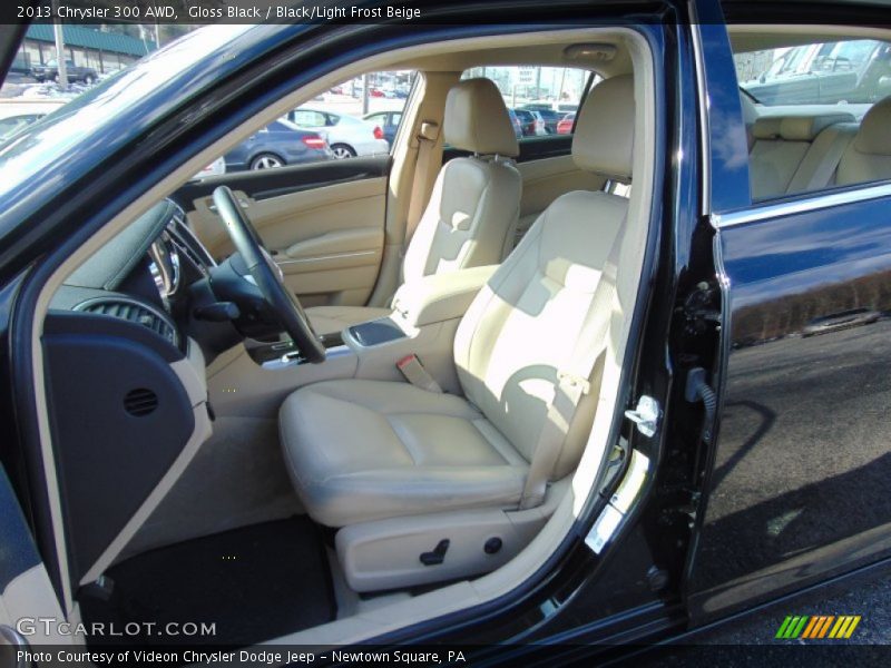 Gloss Black / Black/Light Frost Beige 2013 Chrysler 300 AWD