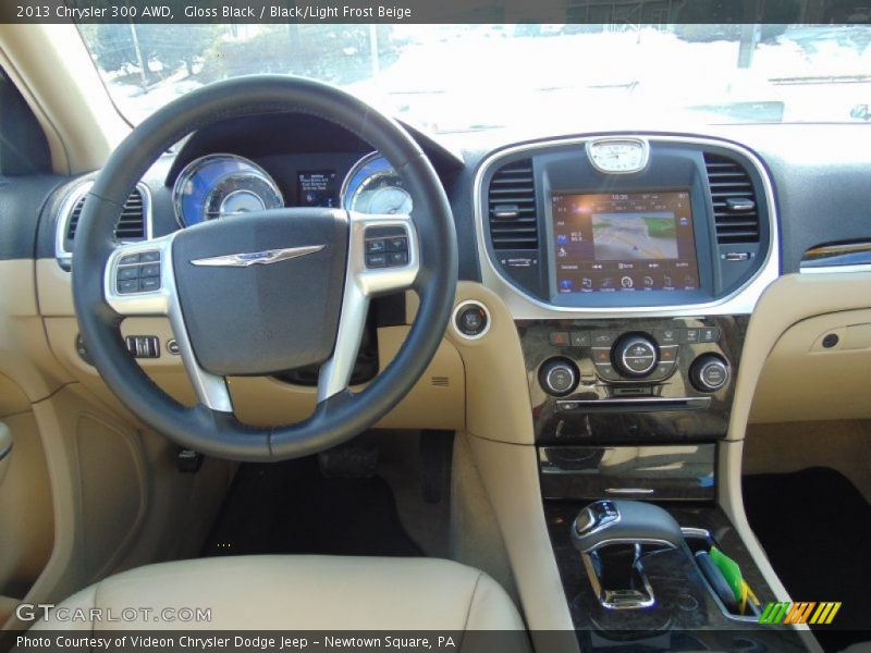Gloss Black / Black/Light Frost Beige 2013 Chrysler 300 AWD