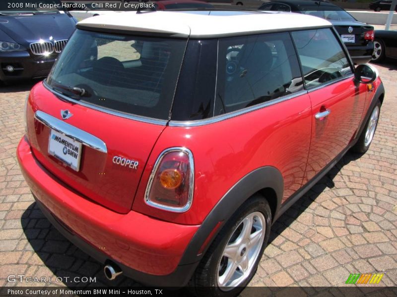 Chili Red / Grey/Black 2008 Mini Cooper Hardtop