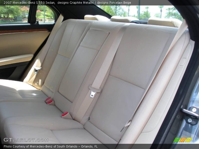 designo Graphite Metallic / designo Porcelain Beige 2007 Mercedes-Benz S 550 Sedan