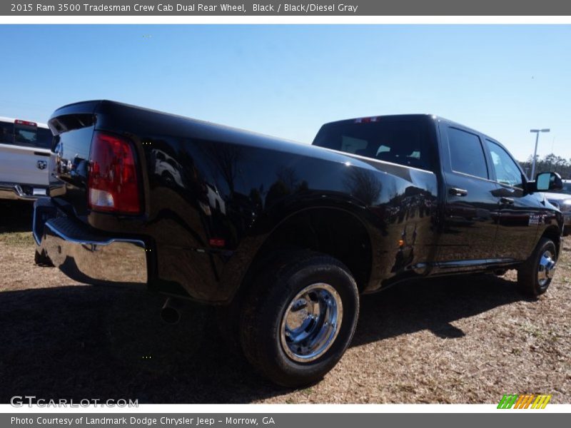 Black / Black/Diesel Gray 2015 Ram 3500 Tradesman Crew Cab Dual Rear Wheel