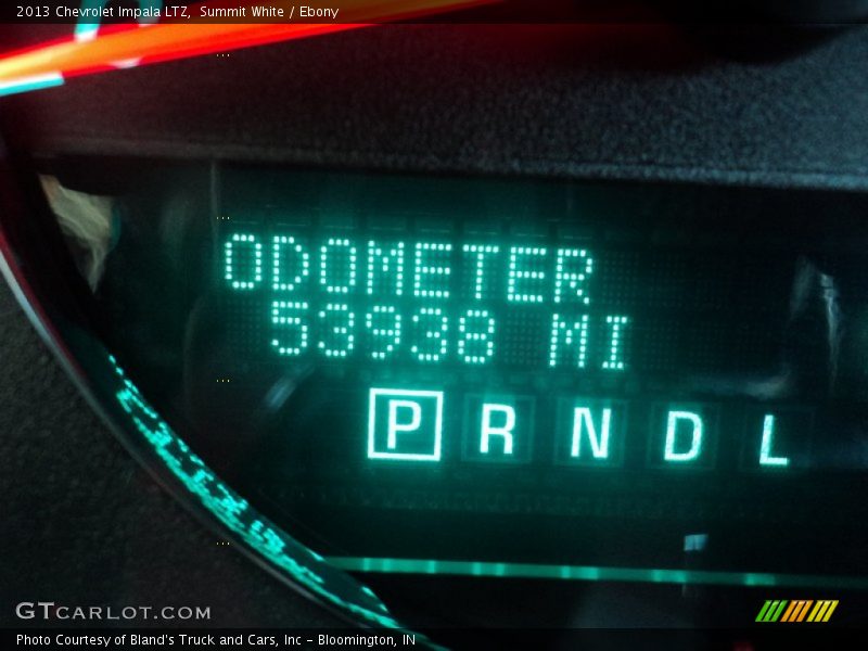 Summit White / Ebony 2013 Chevrolet Impala LTZ