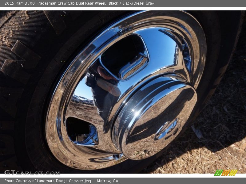 Black / Black/Diesel Gray 2015 Ram 3500 Tradesman Crew Cab Dual Rear Wheel