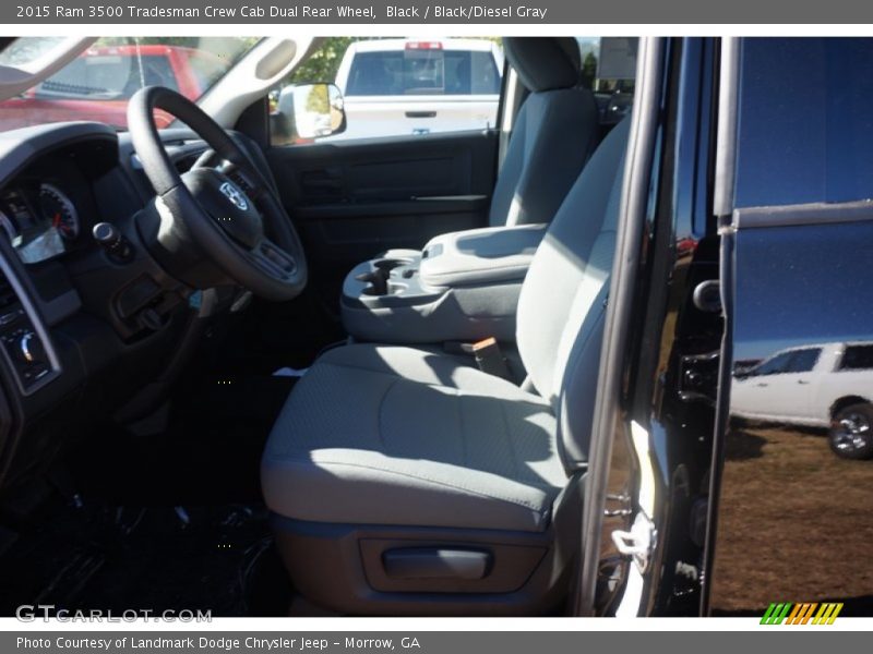 Black / Black/Diesel Gray 2015 Ram 3500 Tradesman Crew Cab Dual Rear Wheel
