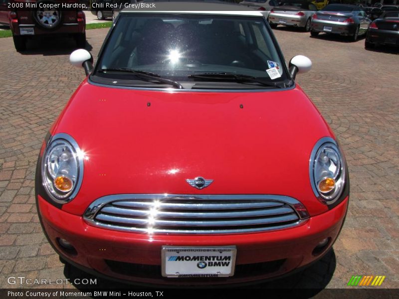 Chili Red / Grey/Black 2008 Mini Cooper Hardtop