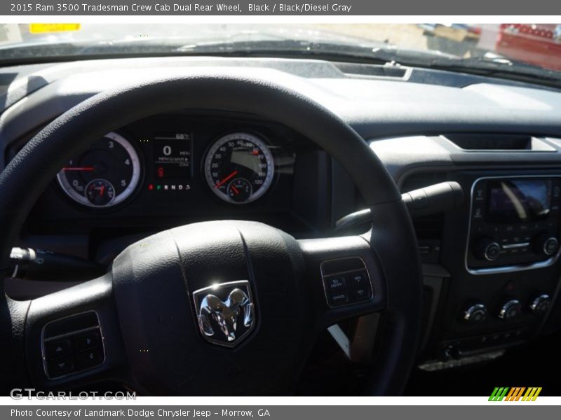 Black / Black/Diesel Gray 2015 Ram 3500 Tradesman Crew Cab Dual Rear Wheel
