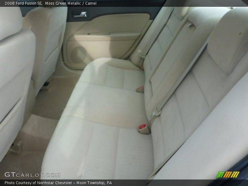 Moss Green Metallic / Camel 2008 Ford Fusion SE