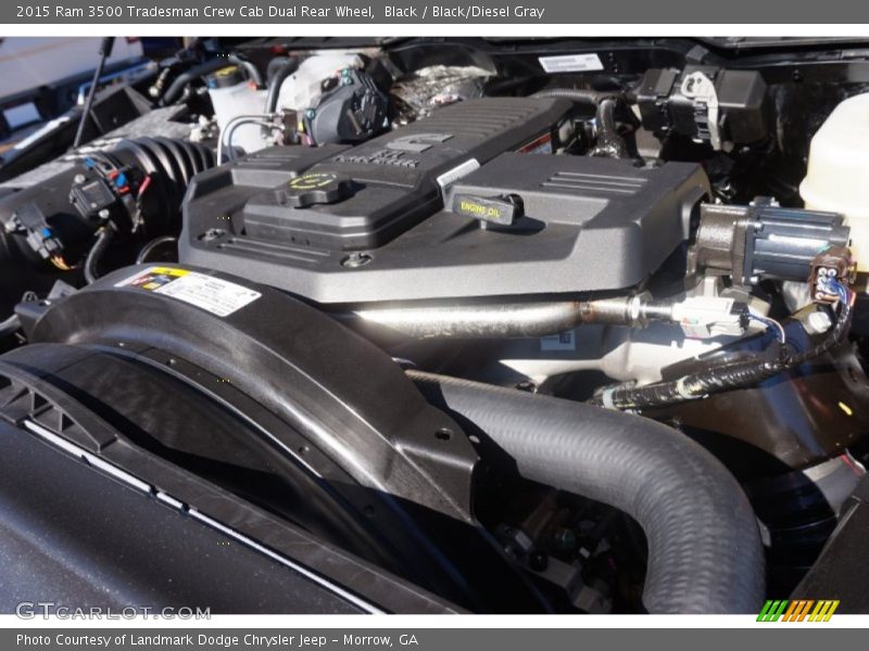 Black / Black/Diesel Gray 2015 Ram 3500 Tradesman Crew Cab Dual Rear Wheel