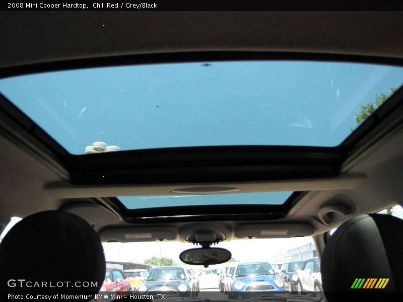 Chili Red / Grey/Black 2008 Mini Cooper Hardtop