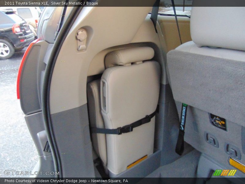 Silver Sky Metallic / Bisque 2011 Toyota Sienna XLE