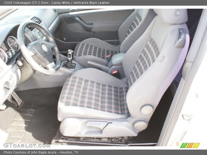 Candy White / Anthracite Black Leather 2009 Volkswagen GTI 2 Door