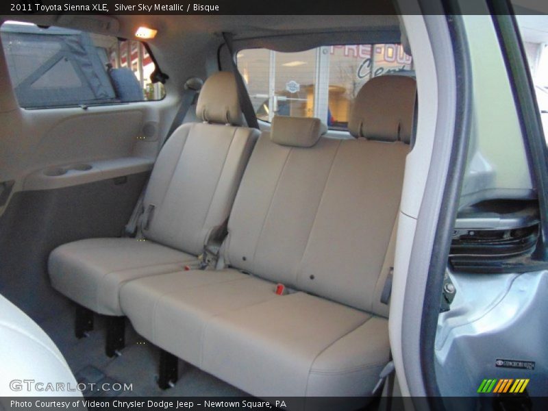 Silver Sky Metallic / Bisque 2011 Toyota Sienna XLE