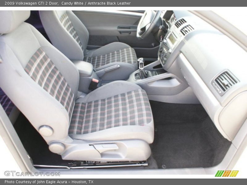 Candy White / Anthracite Black Leather 2009 Volkswagen GTI 2 Door