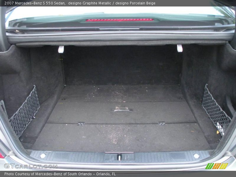 designo Graphite Metallic / designo Porcelain Beige 2007 Mercedes-Benz S 550 Sedan