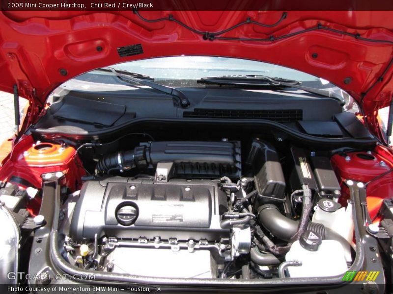 Chili Red / Grey/Black 2008 Mini Cooper Hardtop