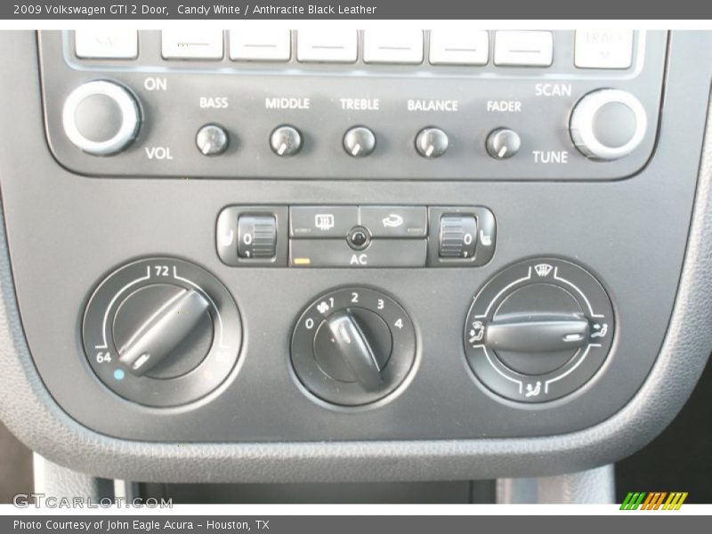 Candy White / Anthracite Black Leather 2009 Volkswagen GTI 2 Door