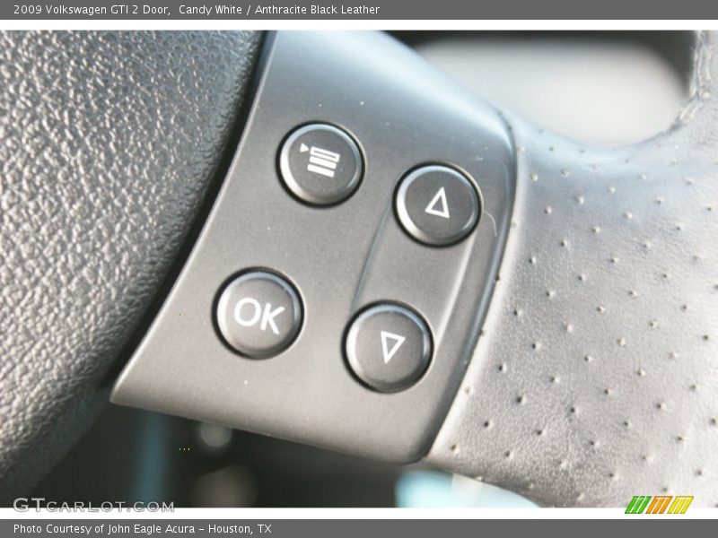 Candy White / Anthracite Black Leather 2009 Volkswagen GTI 2 Door