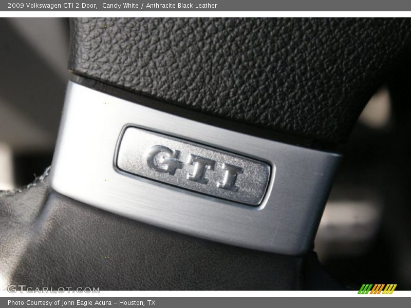 Candy White / Anthracite Black Leather 2009 Volkswagen GTI 2 Door