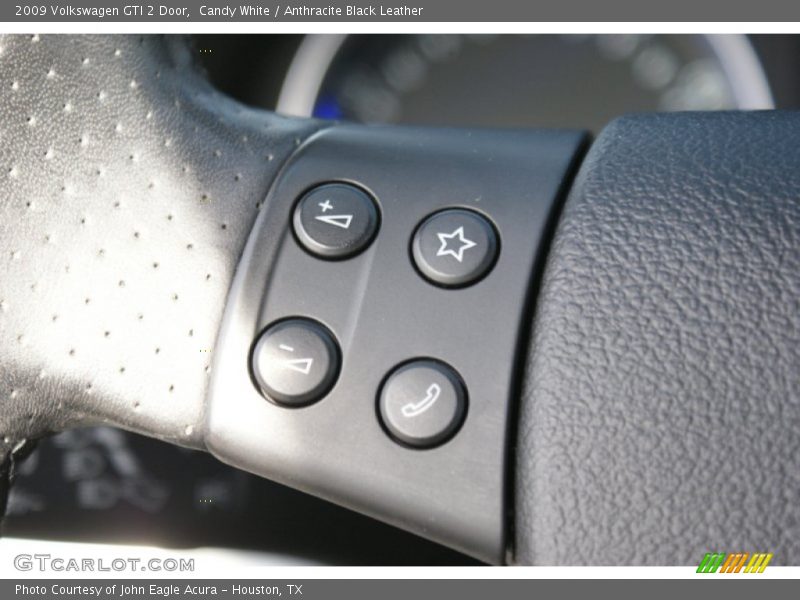 Candy White / Anthracite Black Leather 2009 Volkswagen GTI 2 Door