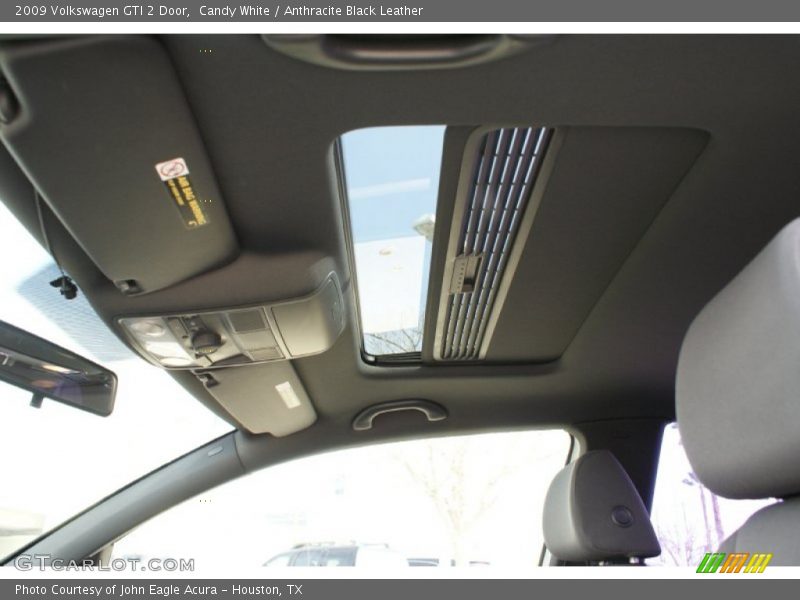 Candy White / Anthracite Black Leather 2009 Volkswagen GTI 2 Door