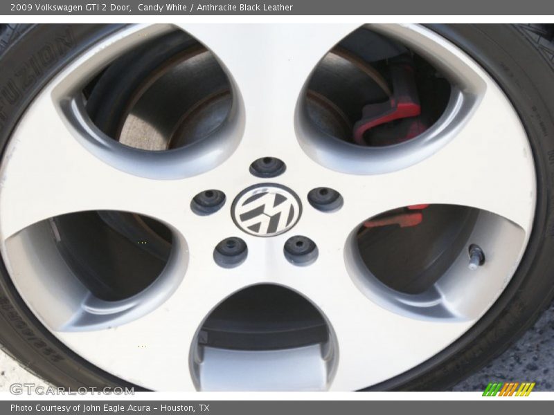 Candy White / Anthracite Black Leather 2009 Volkswagen GTI 2 Door