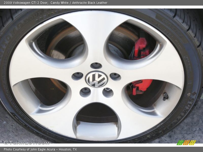 Candy White / Anthracite Black Leather 2009 Volkswagen GTI 2 Door