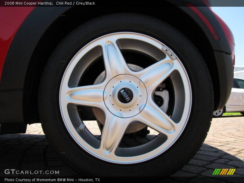 Chili Red / Grey/Black 2008 Mini Cooper Hardtop