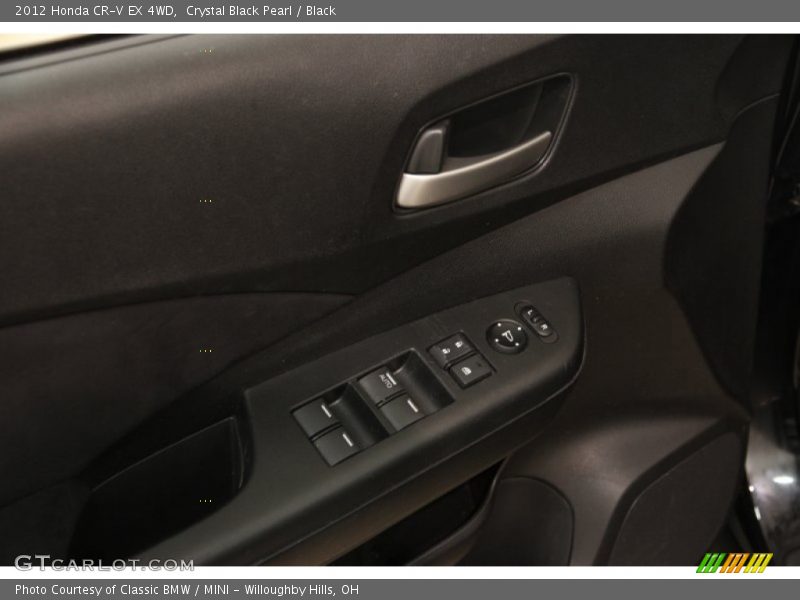 Crystal Black Pearl / Black 2012 Honda CR-V EX 4WD