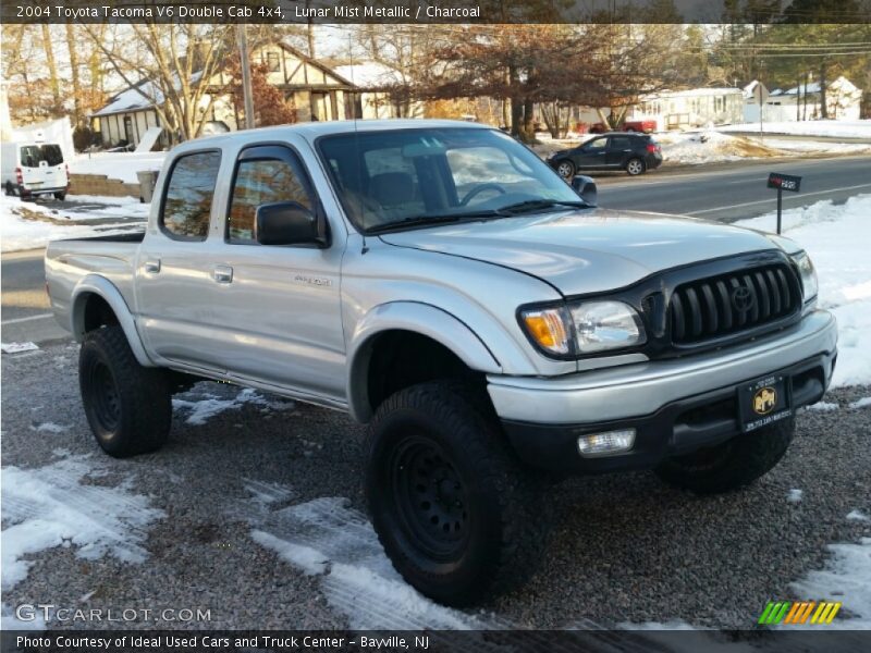 Lunar Mist Metallic / Charcoal 2004 Toyota Tacoma V6 Double Cab 4x4