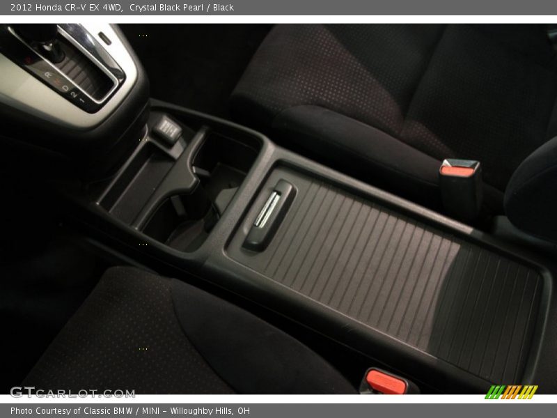 Crystal Black Pearl / Black 2012 Honda CR-V EX 4WD