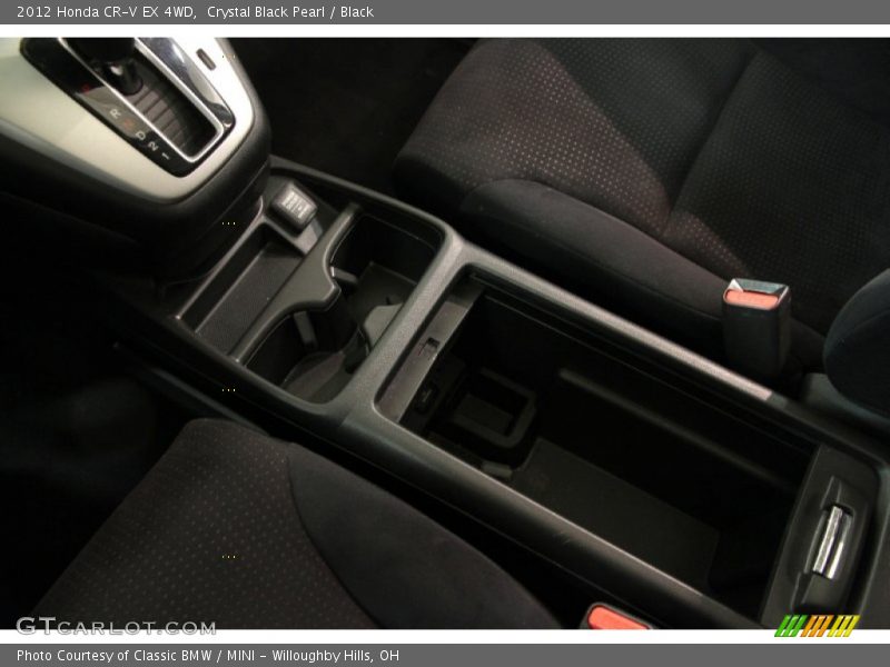 Crystal Black Pearl / Black 2012 Honda CR-V EX 4WD