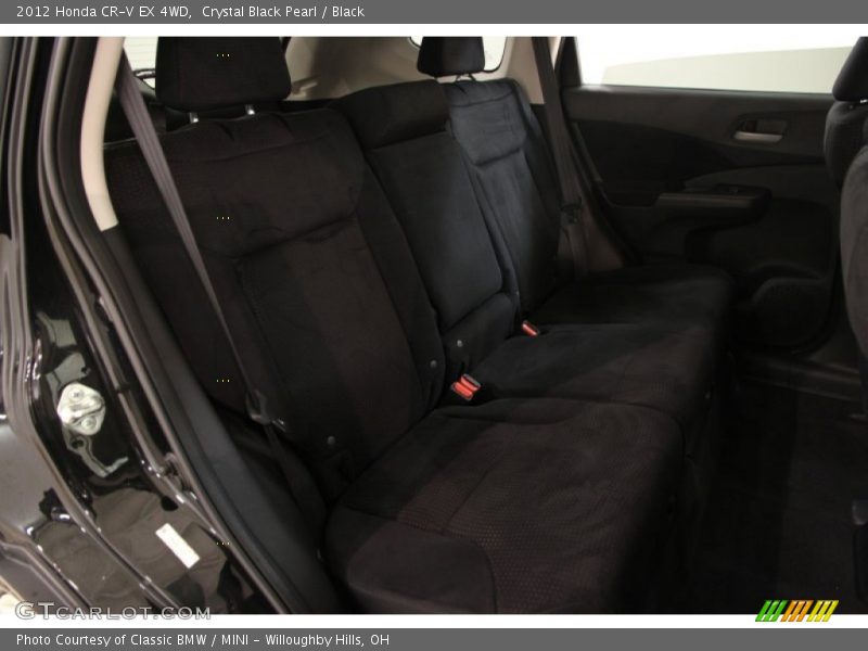 Crystal Black Pearl / Black 2012 Honda CR-V EX 4WD