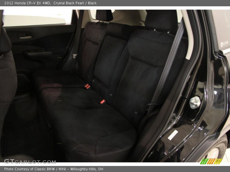 Crystal Black Pearl / Black 2012 Honda CR-V EX 4WD