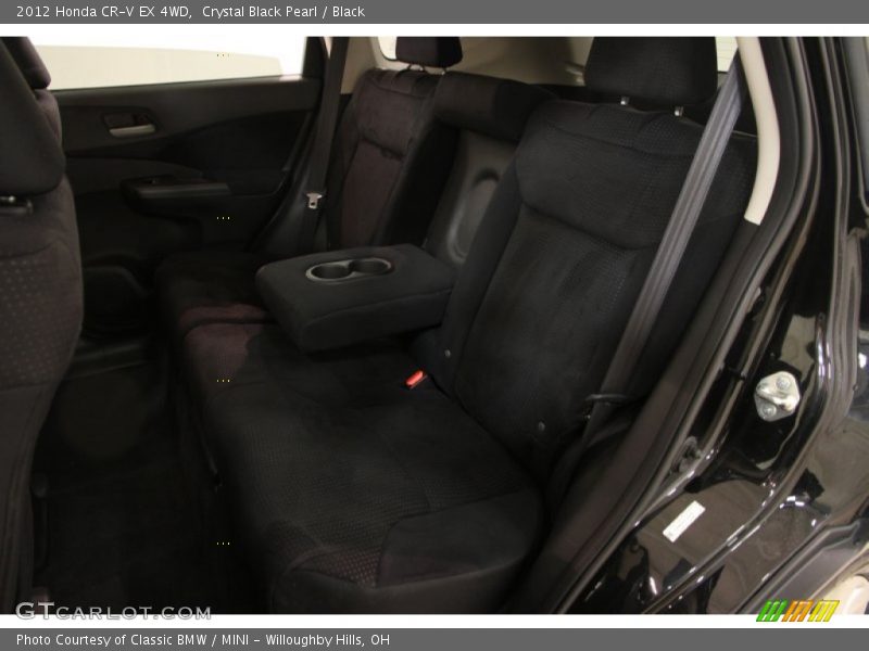 Crystal Black Pearl / Black 2012 Honda CR-V EX 4WD