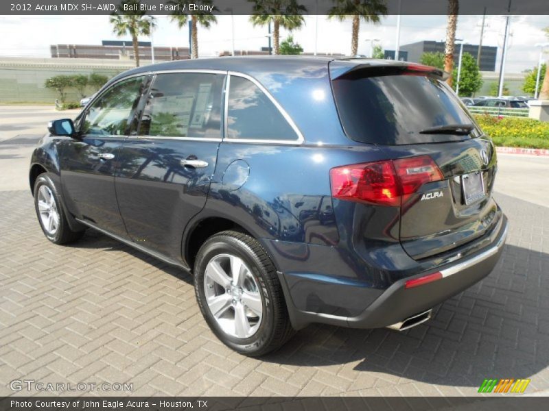  2012 MDX SH-AWD Bali Blue Pearl