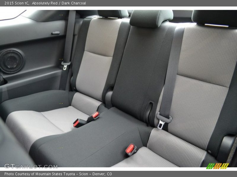 Absolutely Red / Dark Charcoal 2015 Scion tC