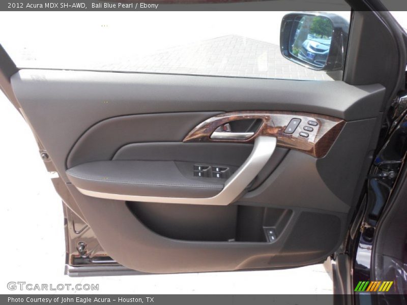Bali Blue Pearl / Ebony 2012 Acura MDX SH-AWD