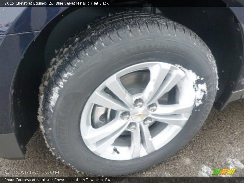 Blue Velvet Metallic / Jet Black 2015 Chevrolet Equinox LS