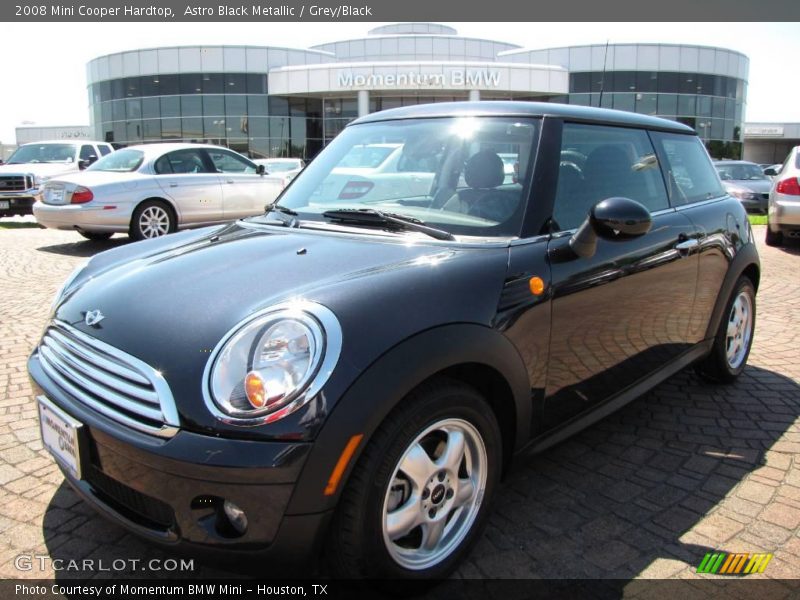 Astro Black Metallic / Grey/Black 2008 Mini Cooper Hardtop