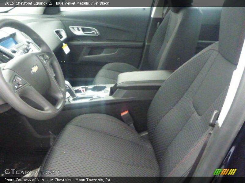 Blue Velvet Metallic / Jet Black 2015 Chevrolet Equinox LS