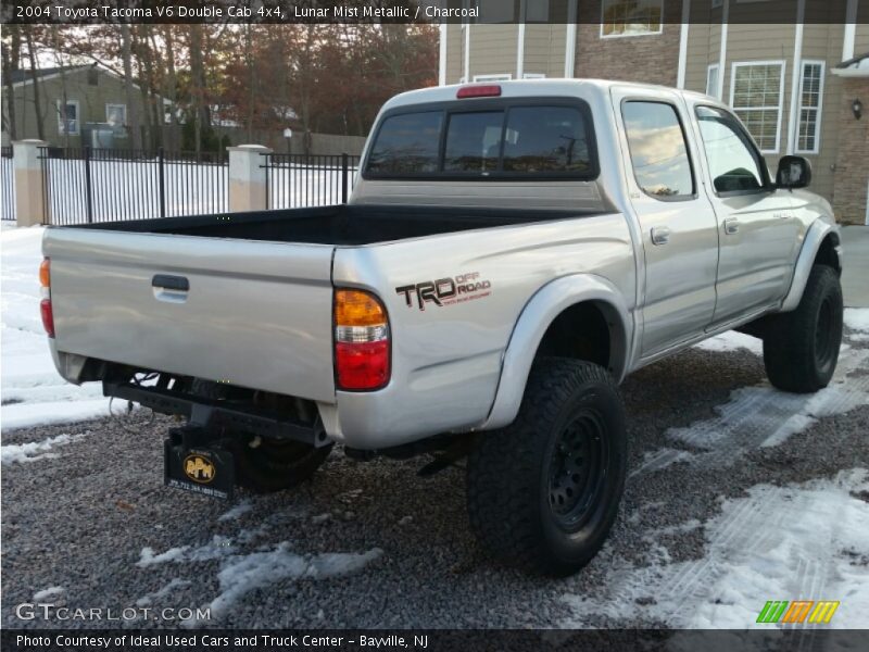 Lunar Mist Metallic / Charcoal 2004 Toyota Tacoma V6 Double Cab 4x4