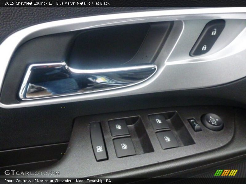 Blue Velvet Metallic / Jet Black 2015 Chevrolet Equinox LS