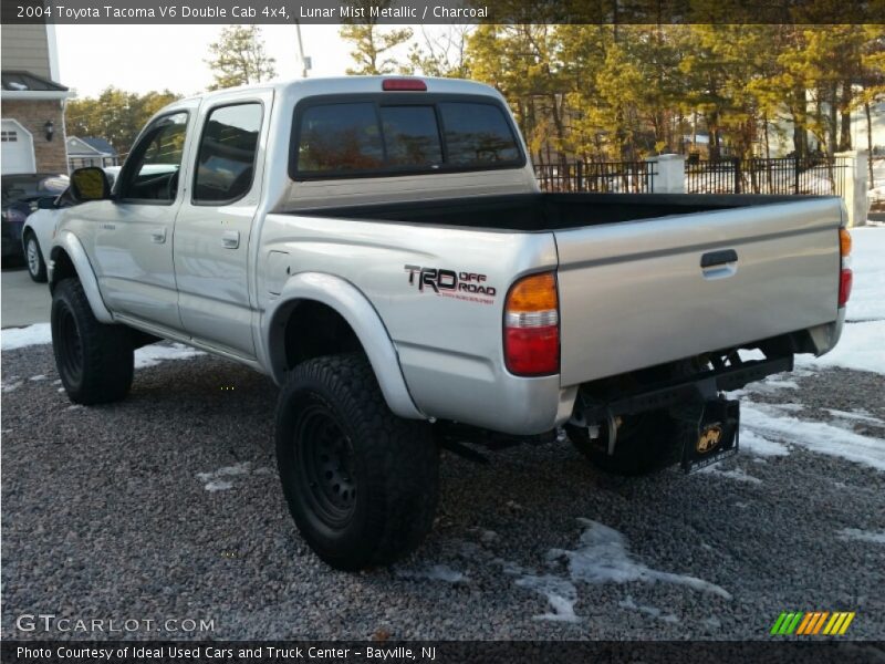 Lunar Mist Metallic / Charcoal 2004 Toyota Tacoma V6 Double Cab 4x4