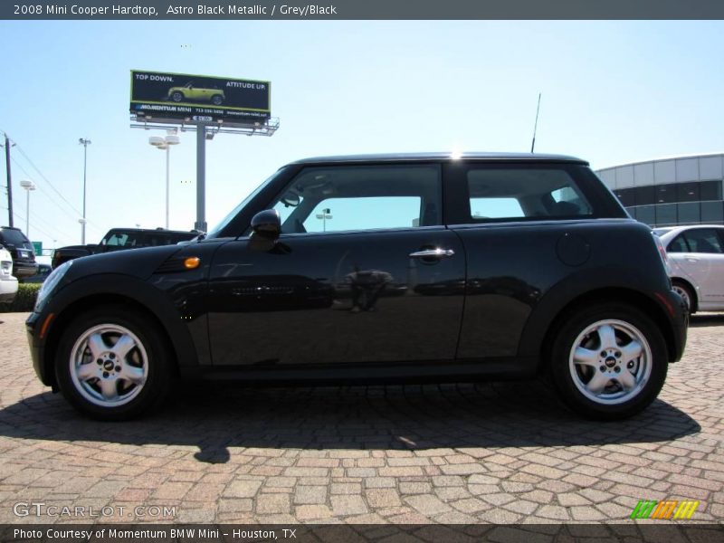 Astro Black Metallic / Grey/Black 2008 Mini Cooper Hardtop