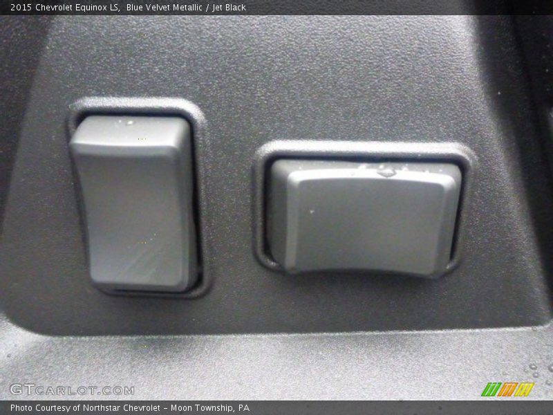 Blue Velvet Metallic / Jet Black 2015 Chevrolet Equinox LS