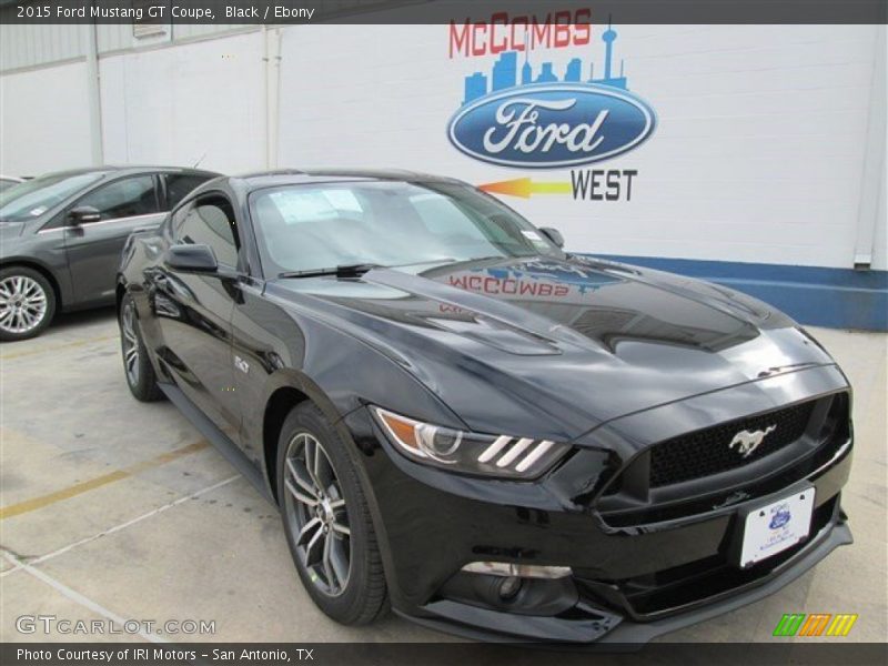 Black / Ebony 2015 Ford Mustang GT Coupe