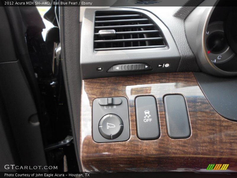Bali Blue Pearl / Ebony 2012 Acura MDX SH-AWD