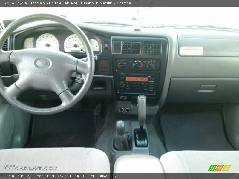 Lunar Mist Metallic / Charcoal 2004 Toyota Tacoma V6 Double Cab 4x4