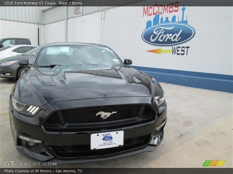 Black / Ebony 2015 Ford Mustang GT Coupe